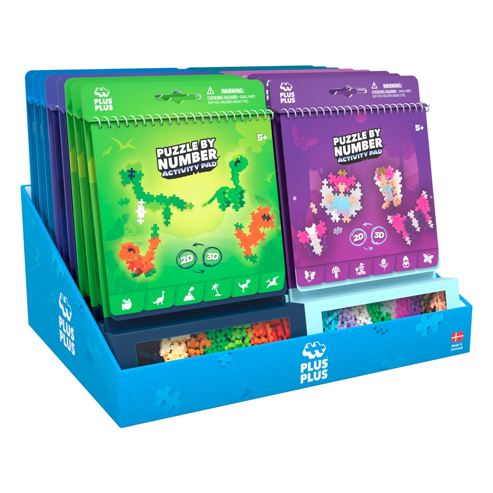 Plus-Plus - Activity Pad - Display 16pcs