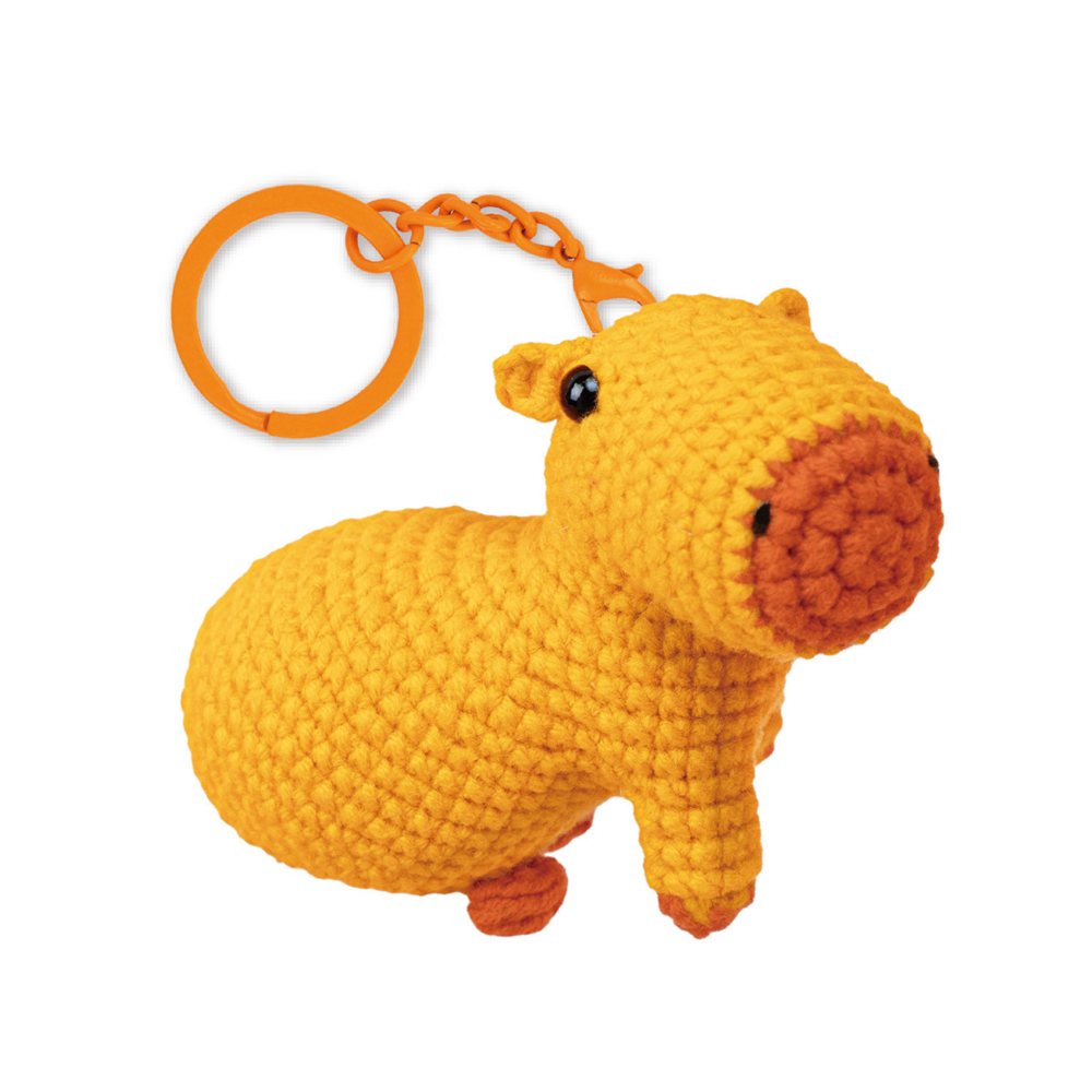Avenir - Crochet Keychain - Calm Capybara