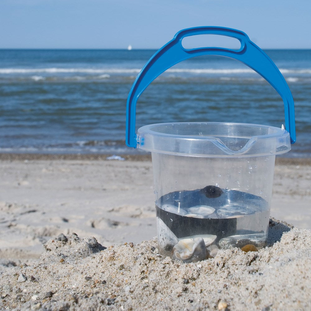 Dantoy - Classic -Clear Bucket with Lip - 1.2L