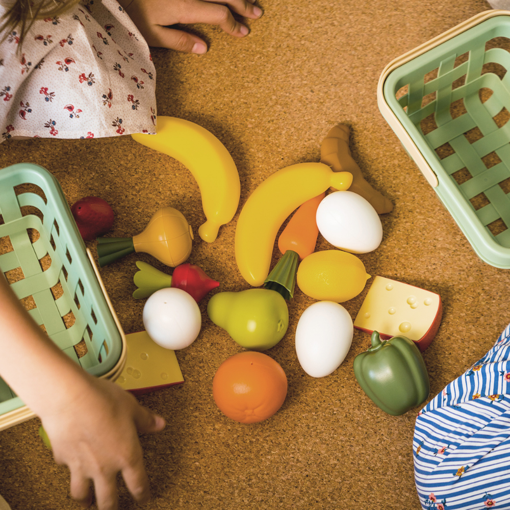 Dantoy - Green Garden - Grocery Basket Set