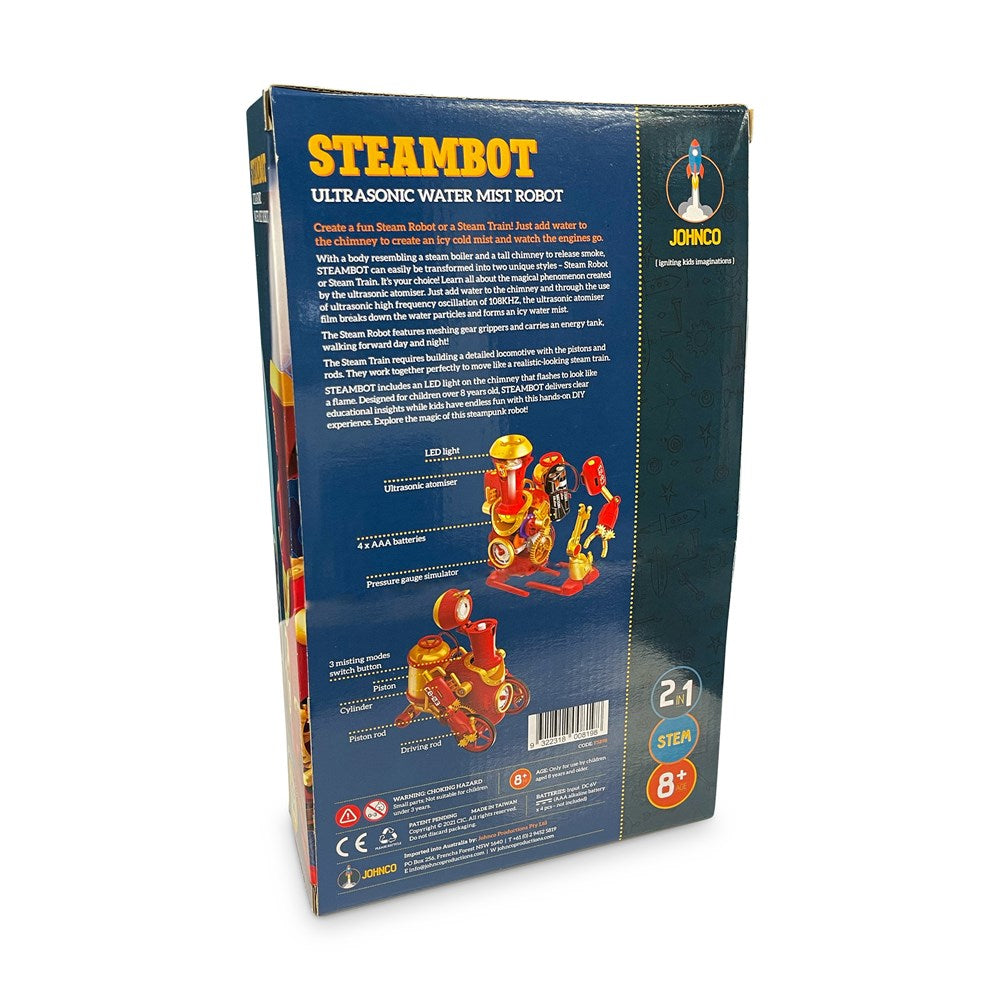 Johnco - SteamBot - 2-in-1 Ultrasonic Water Mist Robot - view 25