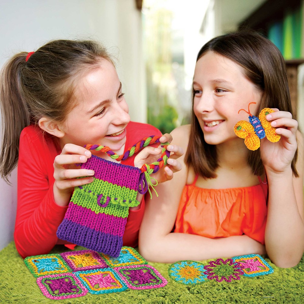 4M - STEAM Powered Kids - Knitting & Crochet