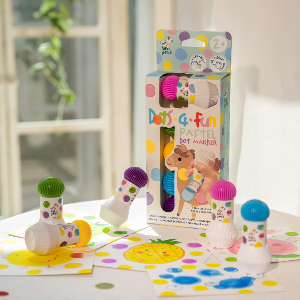 Haku Yoka - Dots 4 Fun - Pastel Dot Marker