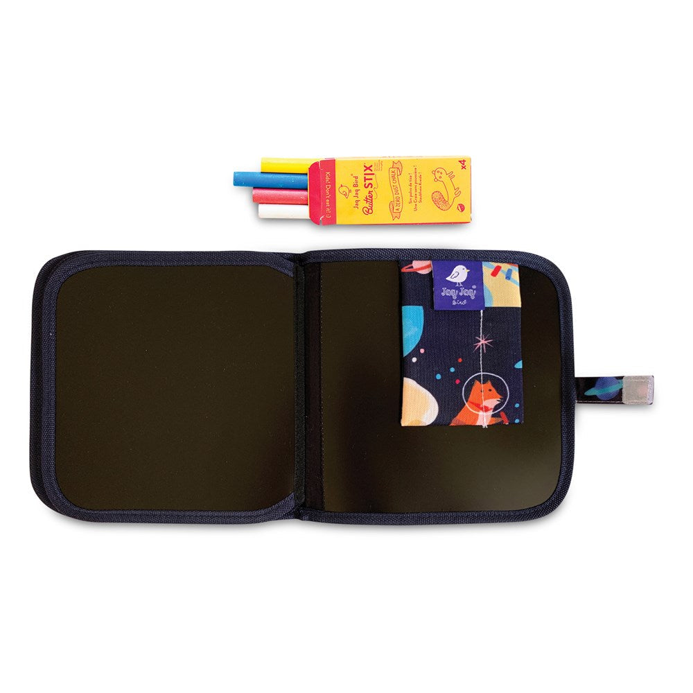 Jaq Jaq Bird - Doodle It & Go Erasable Book - Jaq Jaq Bird & Friends - Spaceships