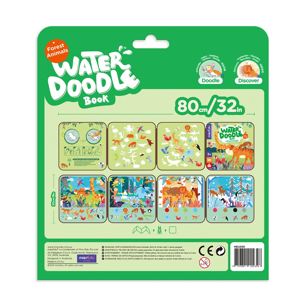 mierEdu - Water Doodle Book - Forest Animals - view 18