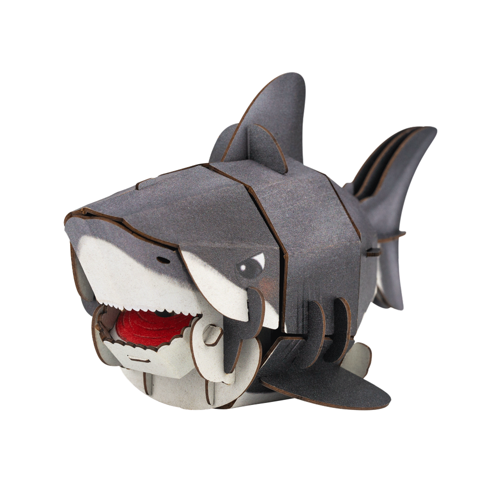 mierEdu - Build n Sound 3D Puzzle - Shark