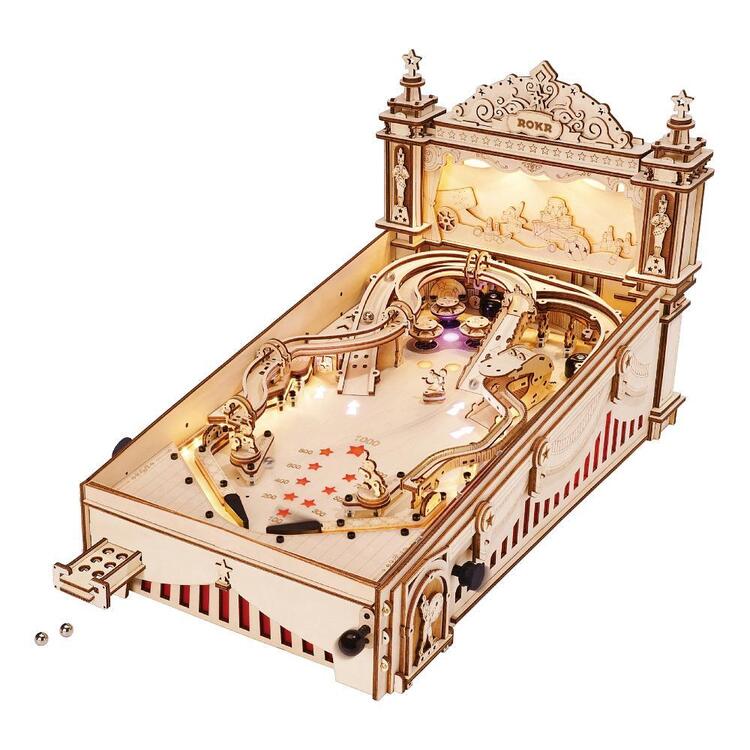Rokr Models 3D Pinball Machine The Daily Find