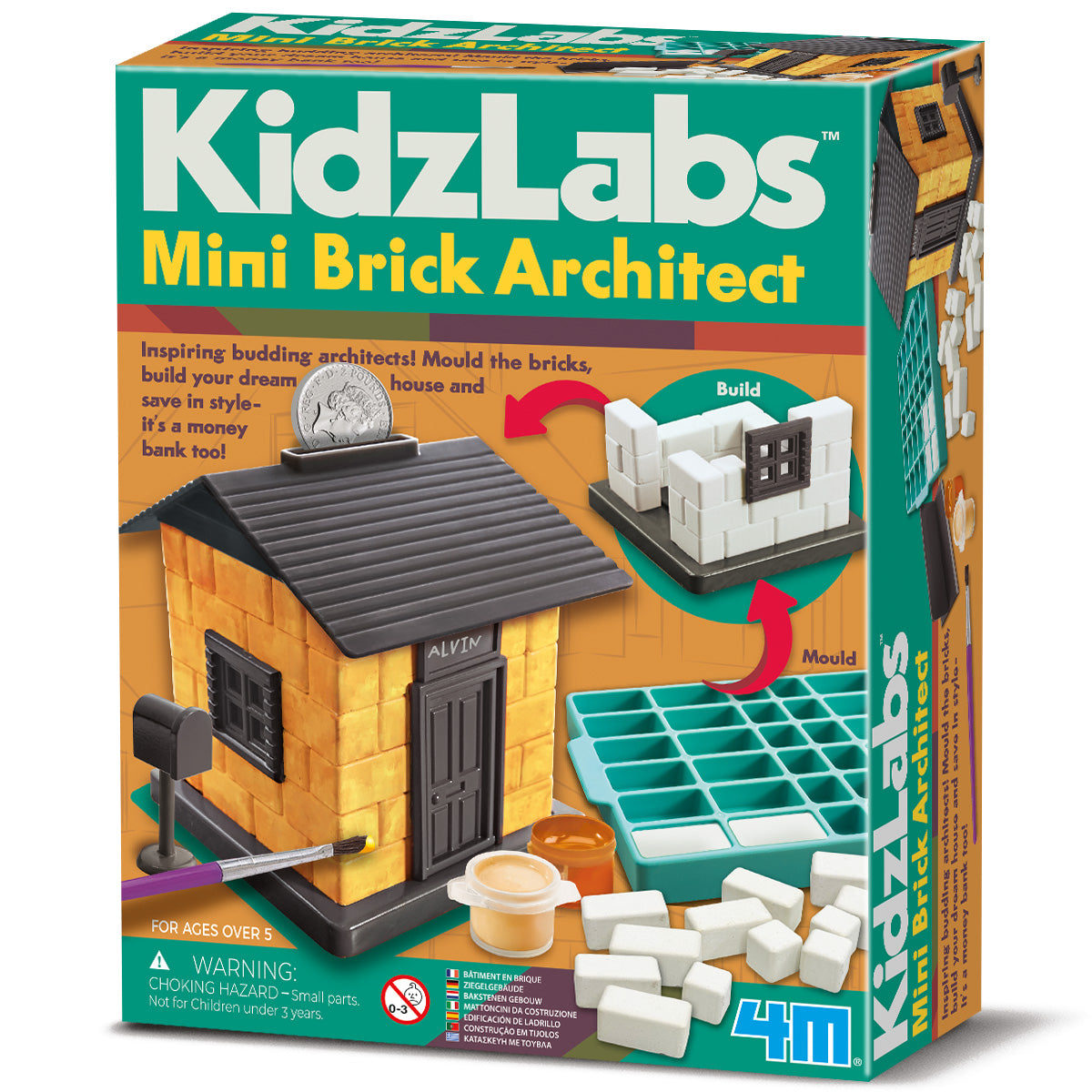 4M - KidzLabs - Mini Brick Architect - view 8