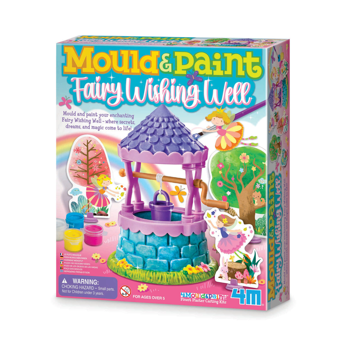 4M - KidzMaker - Mould & Paint Fairy Wishing Well - view 8