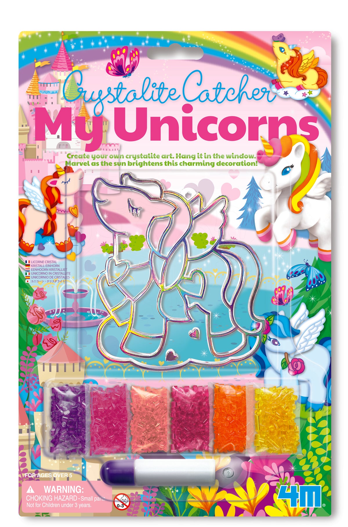 4M - My Unicorn - Crystalite Catcher (4 Assorted) - view 8