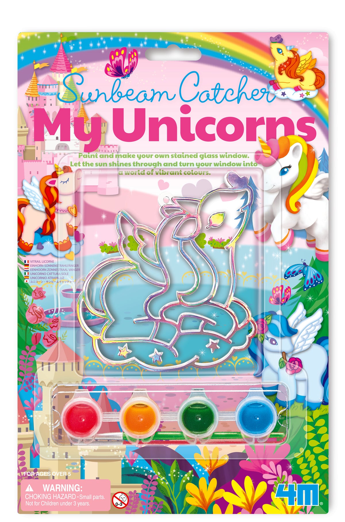 4M - My Unicorn Sunbeam Catcher (4 asst) - view 8