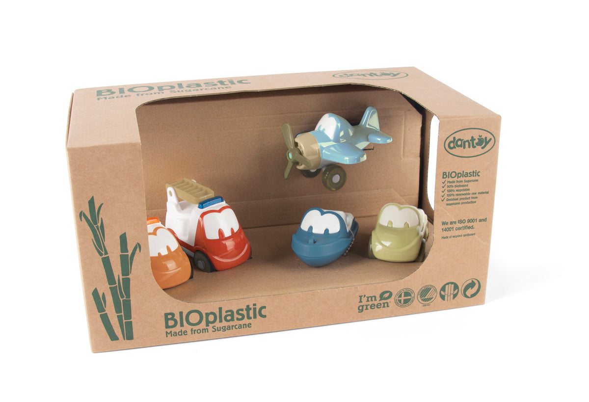 Dantoy - BIOplastic - Funcars set - view 4