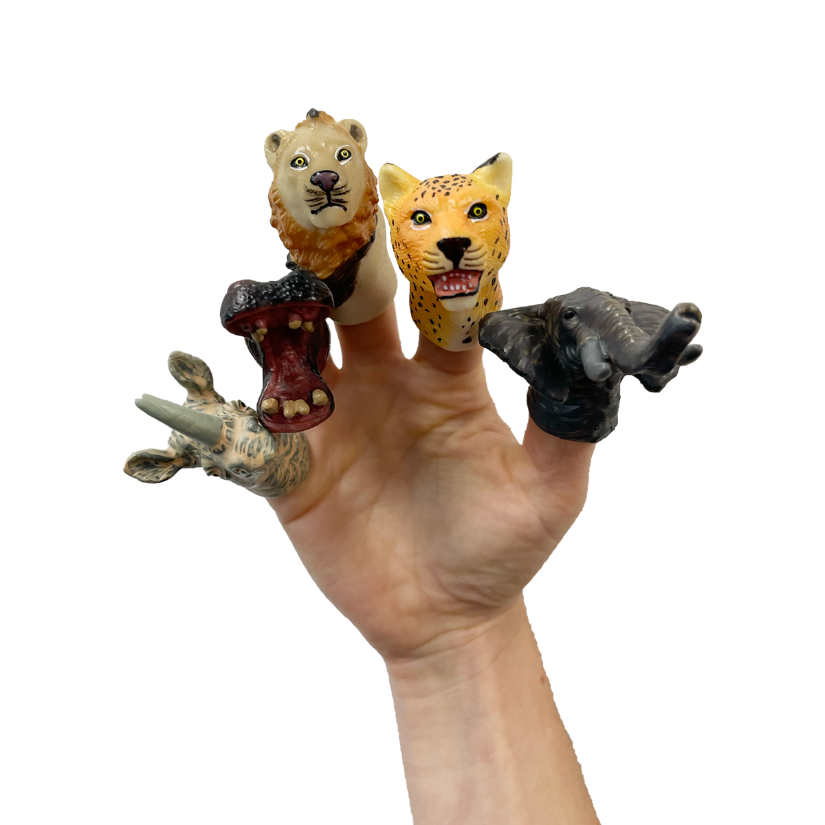 Johnco - Finger Puppet Display - Wild Animals - 50 pieces - view 8
