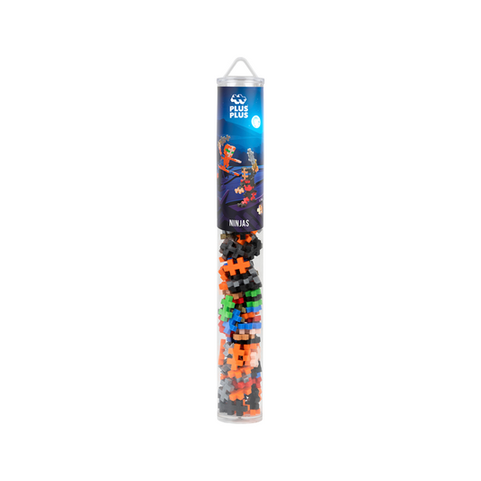 Plus-Plus - Ninjas - 100 pcs Tube
