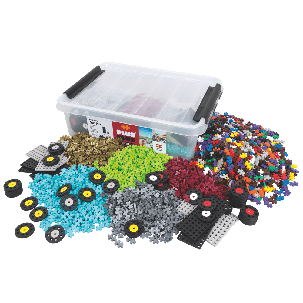 Plus-Plus - Go! Mix - 2600pcs