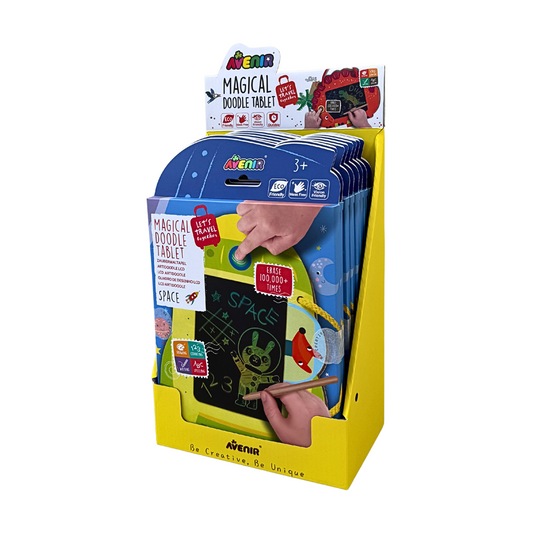 Avenir - LCD Artidoodle Board - Spaceship - 8 Unit Display