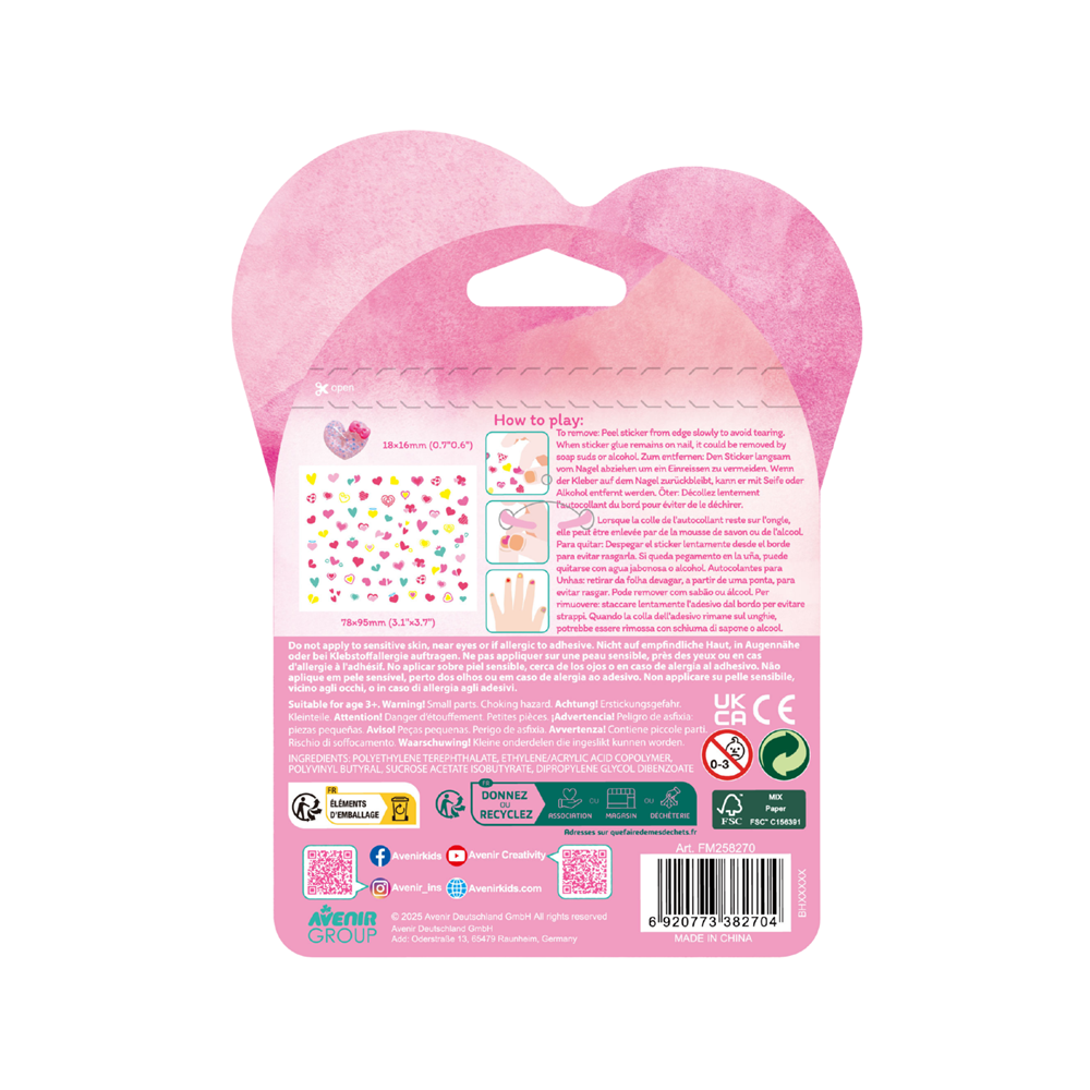 Avenir - Fancy Me - Ring and Nail Stickers