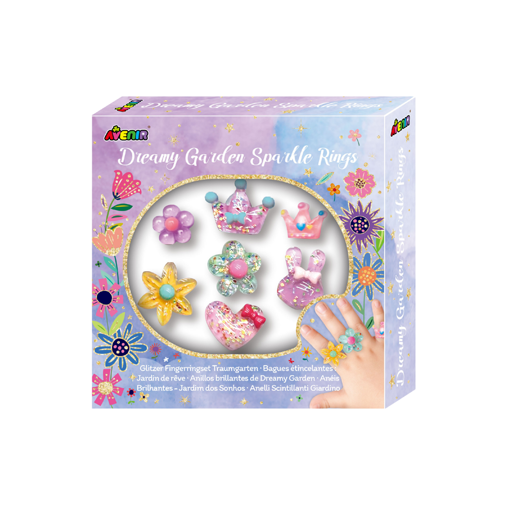 Avenir - Fancy Me - Dreamy Garden Sparkle Rings