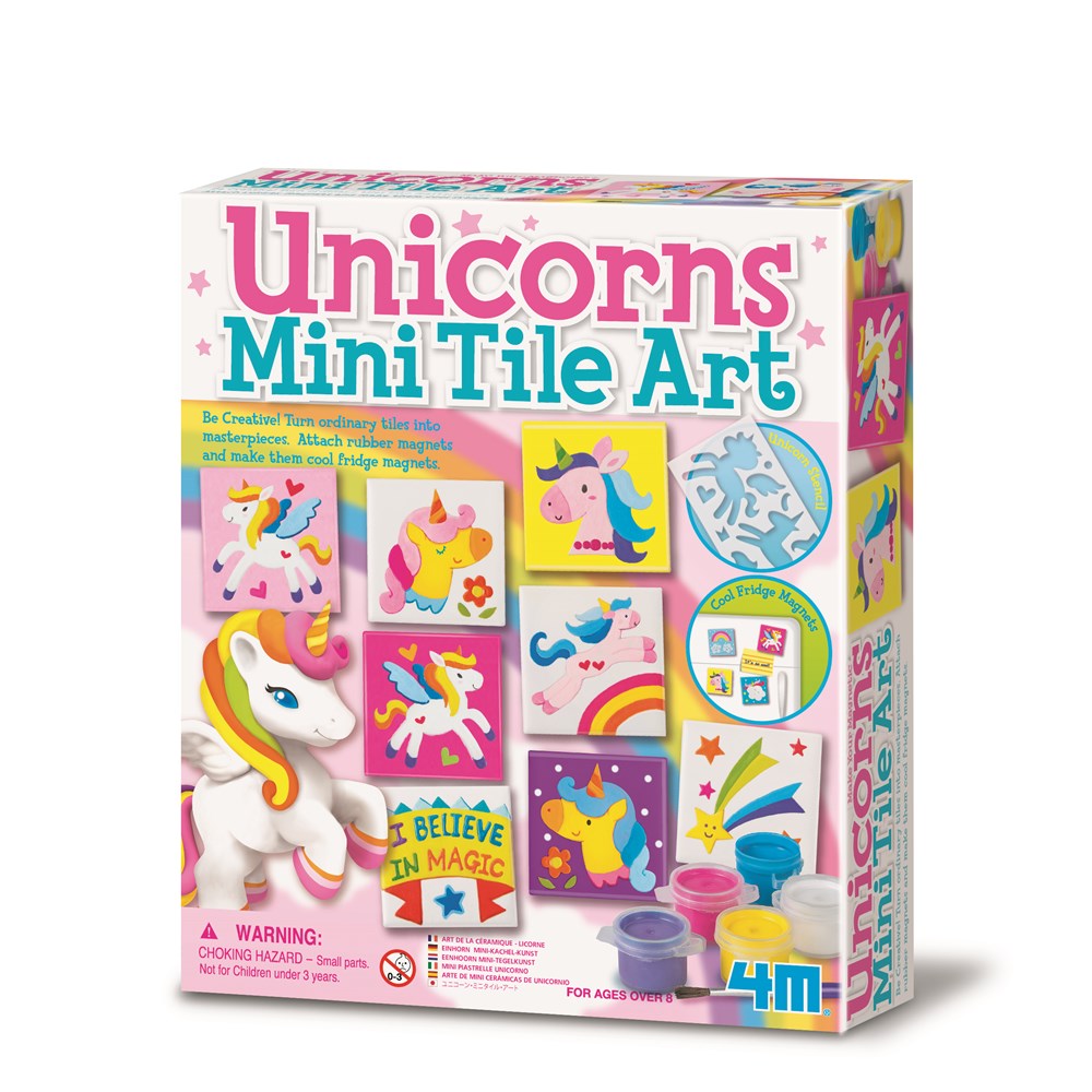 4M - Unicorns Mini Tile Art