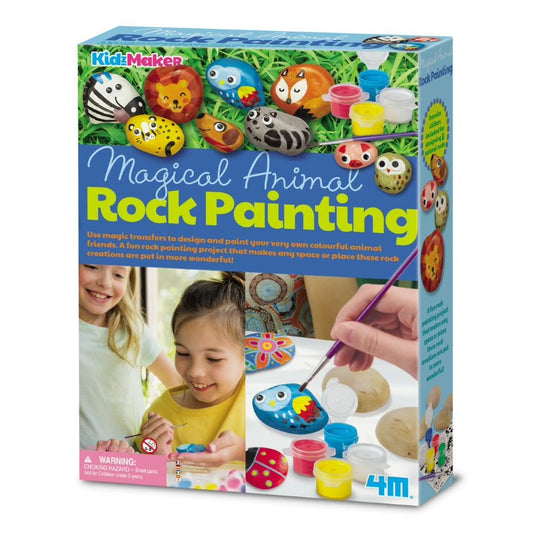 4M - KidzMaker - Paint Your Own Garden Rock