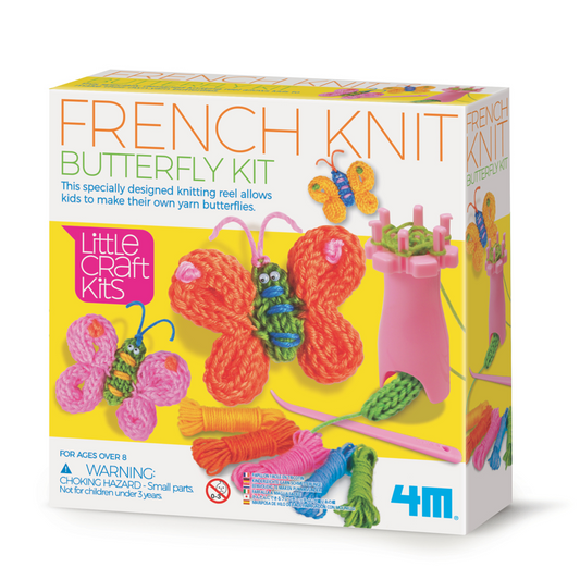 4M - Little Craft - Spool Knit Butterflies Kit