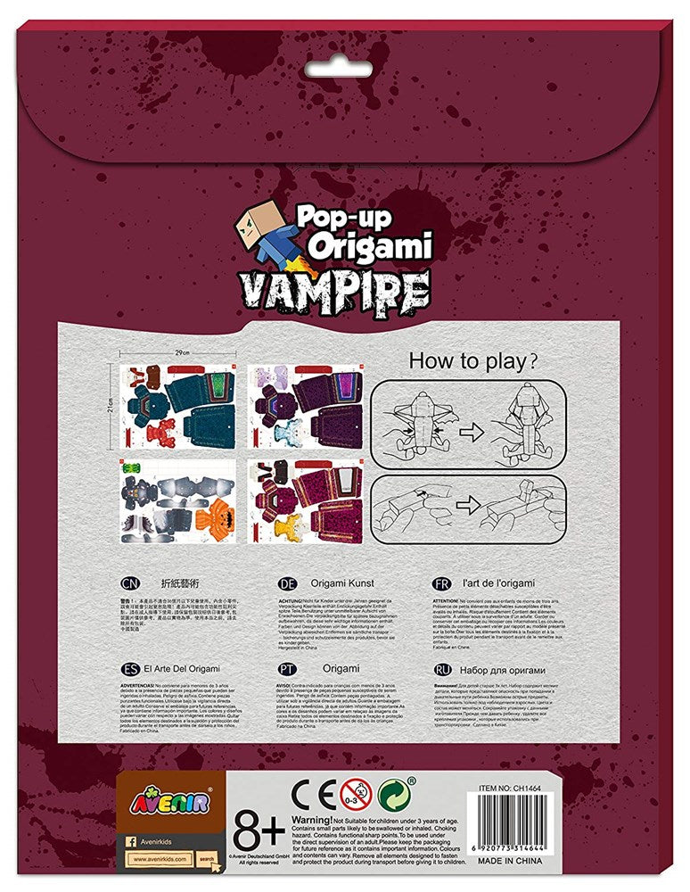 Avenir - POP-UP Origami - Vampire