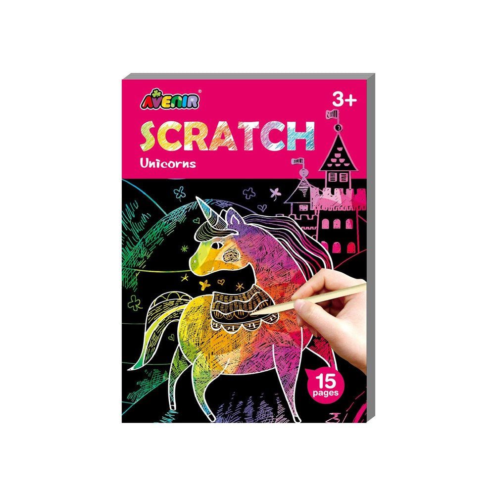 Avenir - Mini Scratch Book - Dinosaurs
