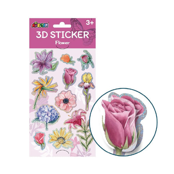 Avenir - 3D Stickers 10 pack - Flower - view 9