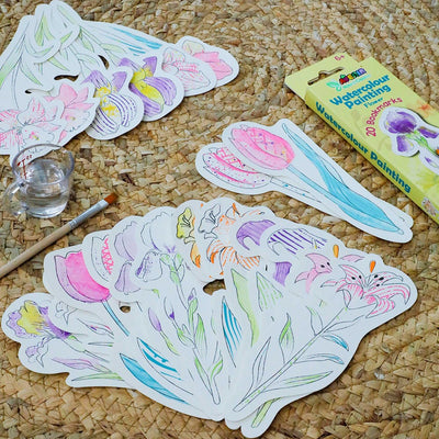 Avenir - Paint by Water - Bookmarks - Flower - view 3