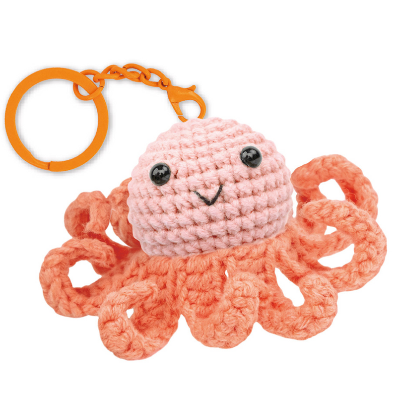 Avenir - Crochet Keychain - Dancing Octopus - view 4