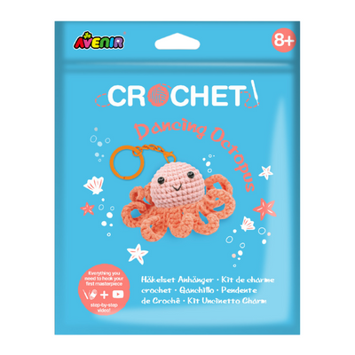 Avenir - Crochet Keychain - Dancing Octopus - view 14