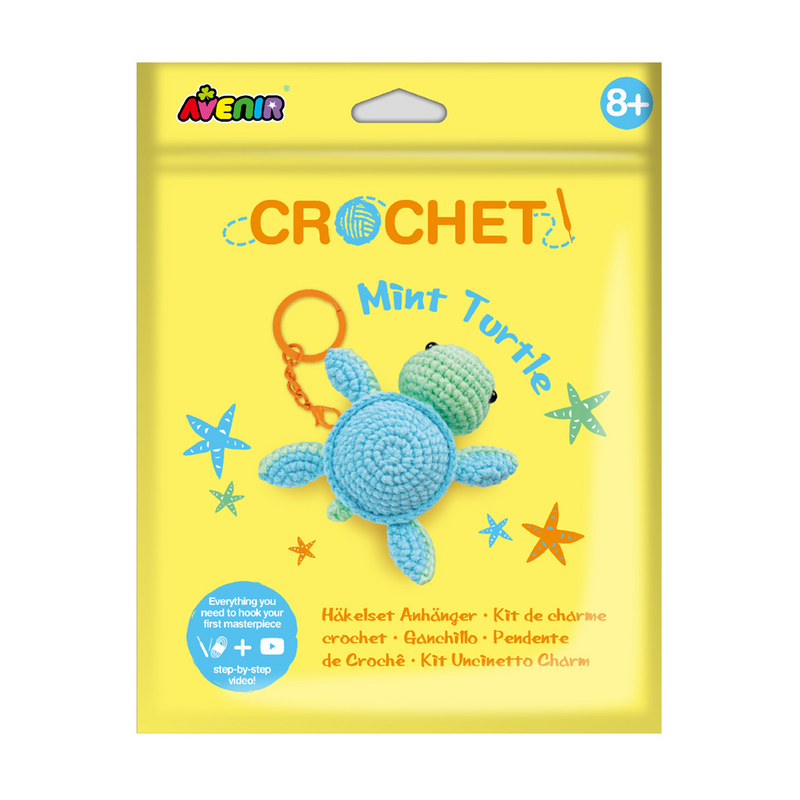 Avenir - Crochet Keychain - Mint Turtle - view 16