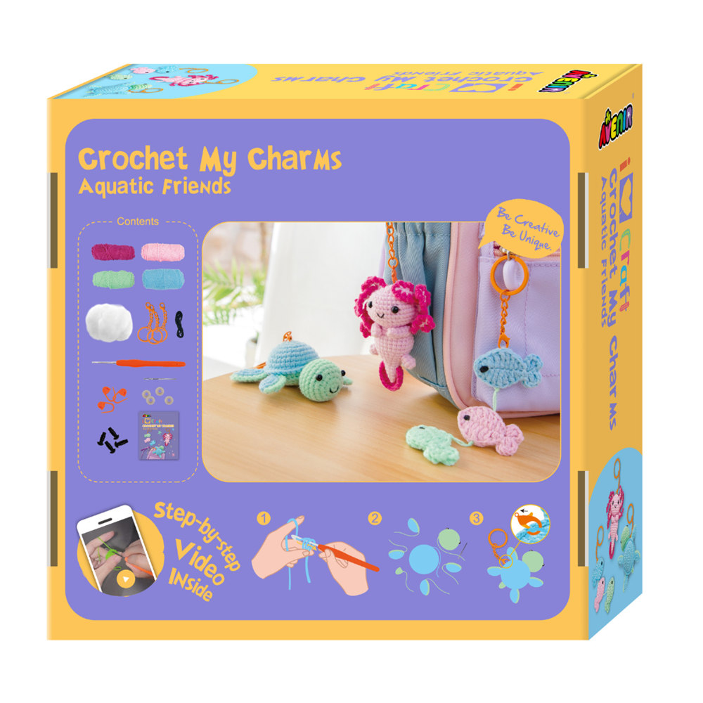 Avenir - I Love Craft - Crochet My Charms Aquatic Friends