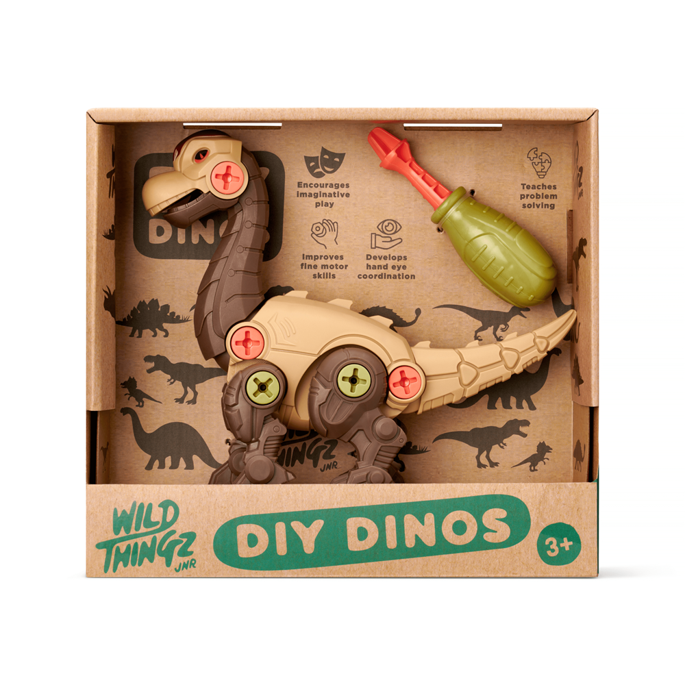 Johnco - Wild Thingz - DIY Dino - Brachiosaurus - view 14