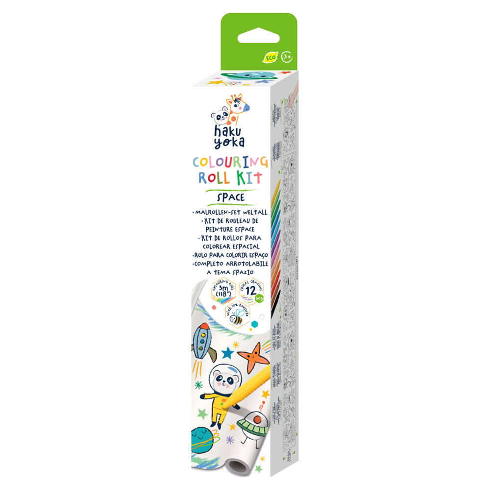 Haku Yoka - Colouring Roll Kit - Space - view 12