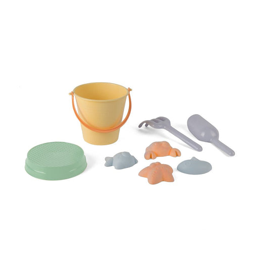 Dantoy - Pastel - Recycled Bucket Set in Net