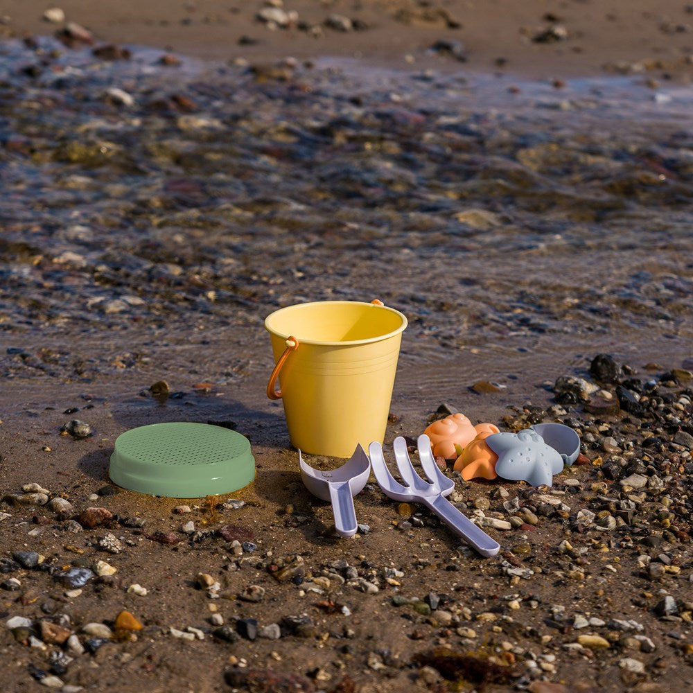Dantoy - Pastel - Recycled Bucket Set in Net