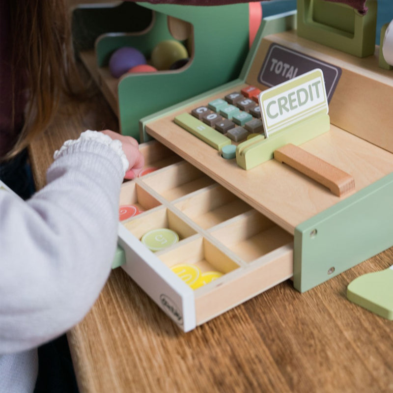 Dantoy - Playful Wood - Cash Register Set - view 20