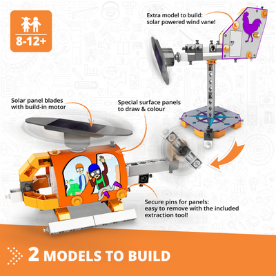 Engino - Academy of Steam - Solar Helicopter - view 2