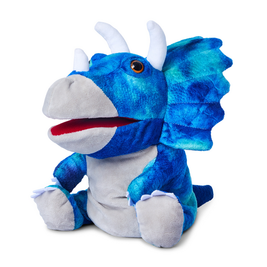 Johnco - Plush Hand Puppet - Stegosaurus