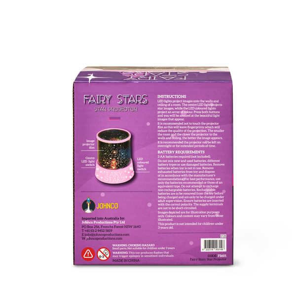 Johnco - Fairy Stars Projector - view 3