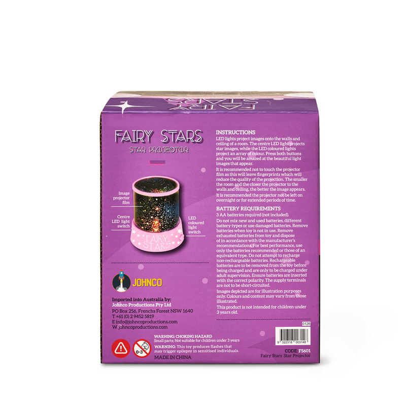 Johnco - Fairy Stars Projector - view 4