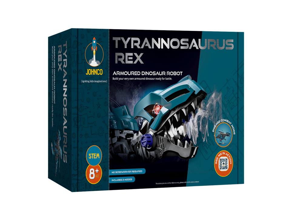 Johnco - Tyrannosaurus Rex - Armoured Dinosaur Robot