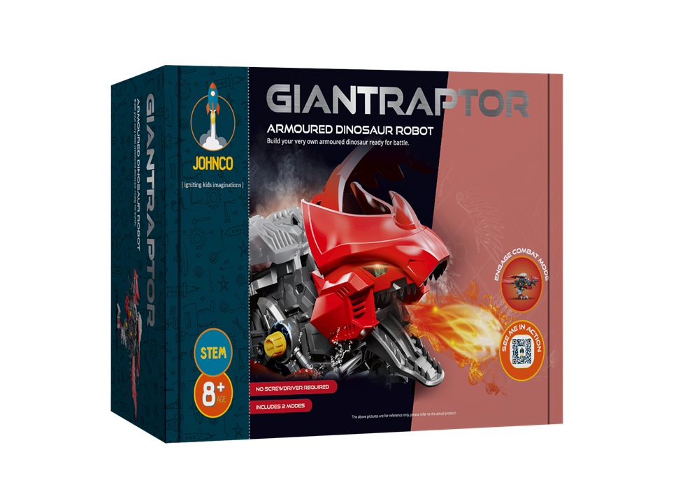 Johnco - Giantraptor - Armoured Dinosaur Robot
