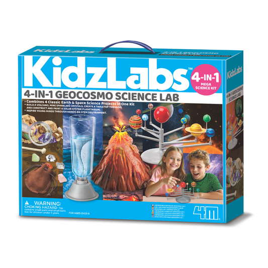 4M - KidzLabs - 4-in-1 GeoCosmo Science Lab