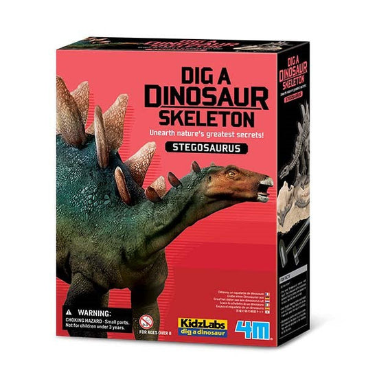4M - KidzLabs - Dig a Dinosaur - Stegosaurus