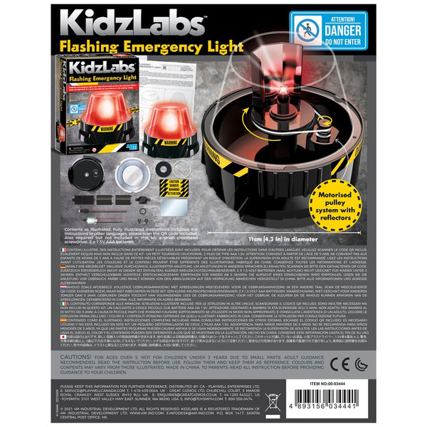 4M - KidzLabs - Flashing Emergency Light - view 10