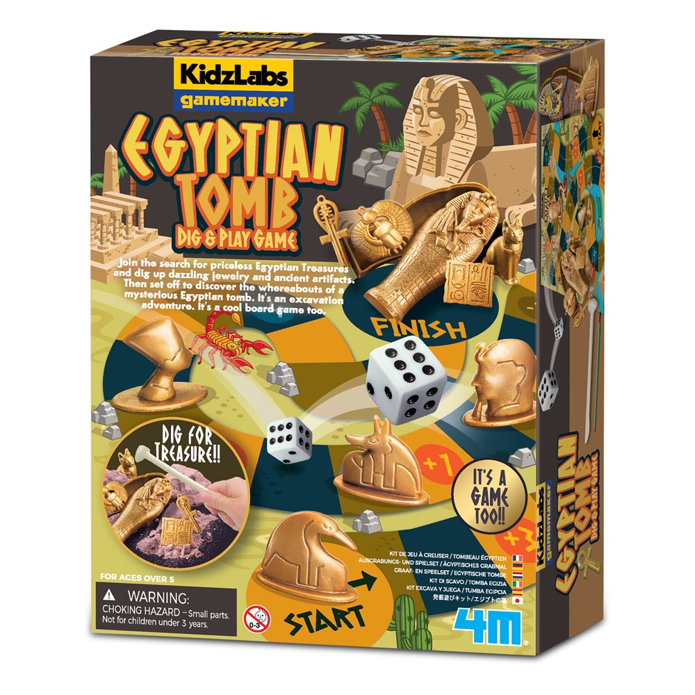 4M - KidzLabs - Gamemaker - Dig & Play Egyptian Tomb - view 12