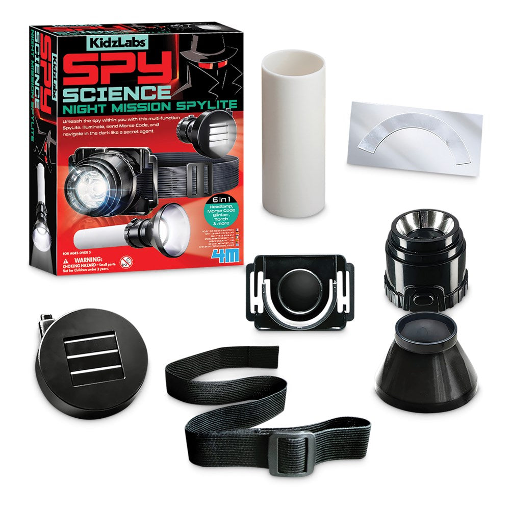 4M - KidzLabs - Spy Science Night Mission Spylite