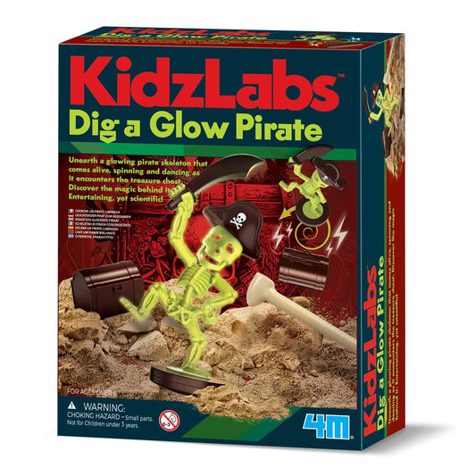 4M - KidzLabs - Magnet Pirate Skelton